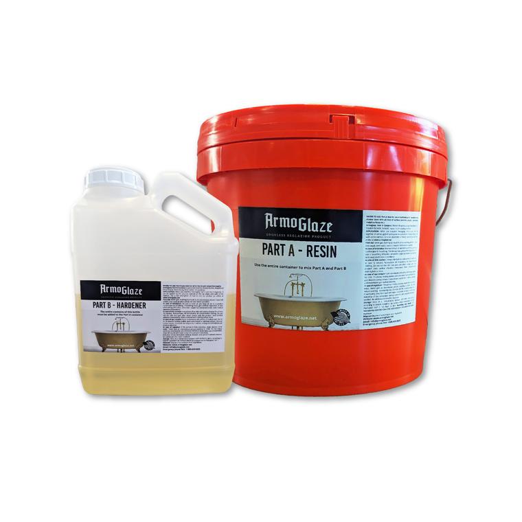 Armoglaze Pro Refinishing kits for 6 tubs