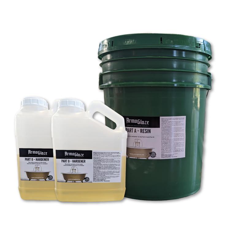 Armoglaze Pro Refinishing kits for 12 tubs