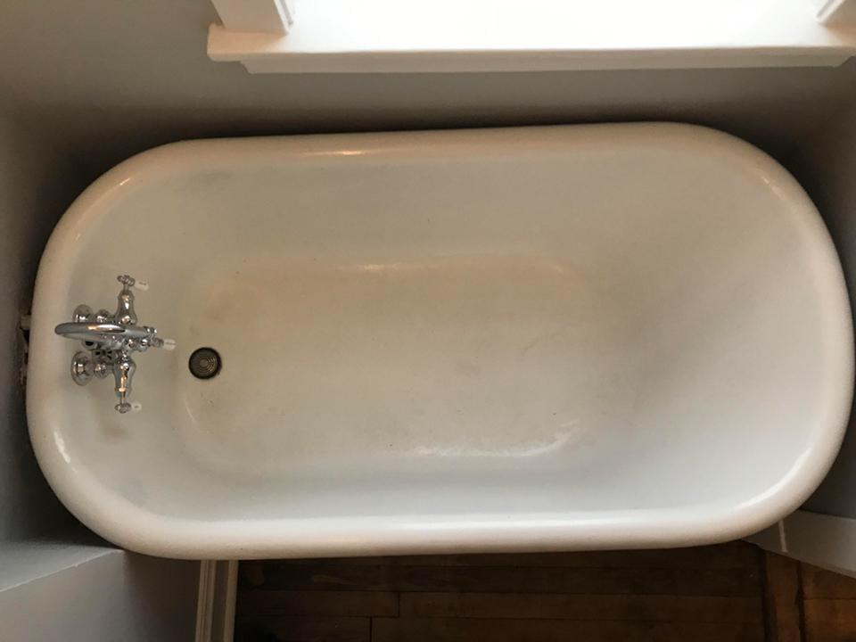 Bath before