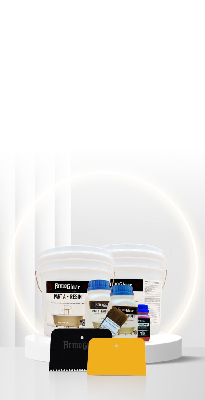 Odorless reglazing product